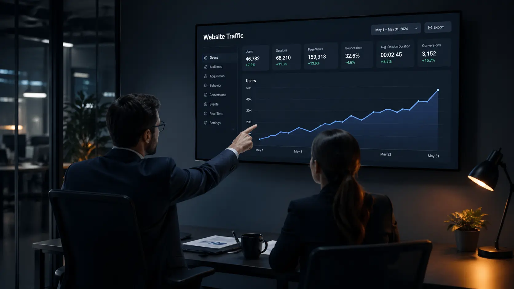 B2B SaaS SEO case study — organic lead growth