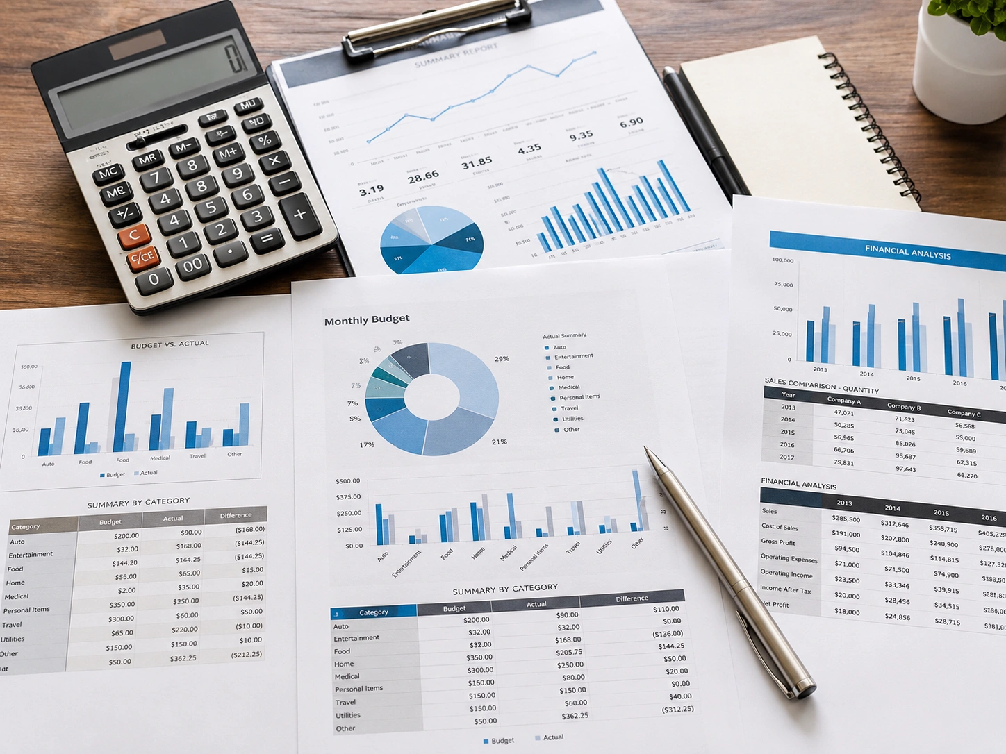 Business valuation analysis