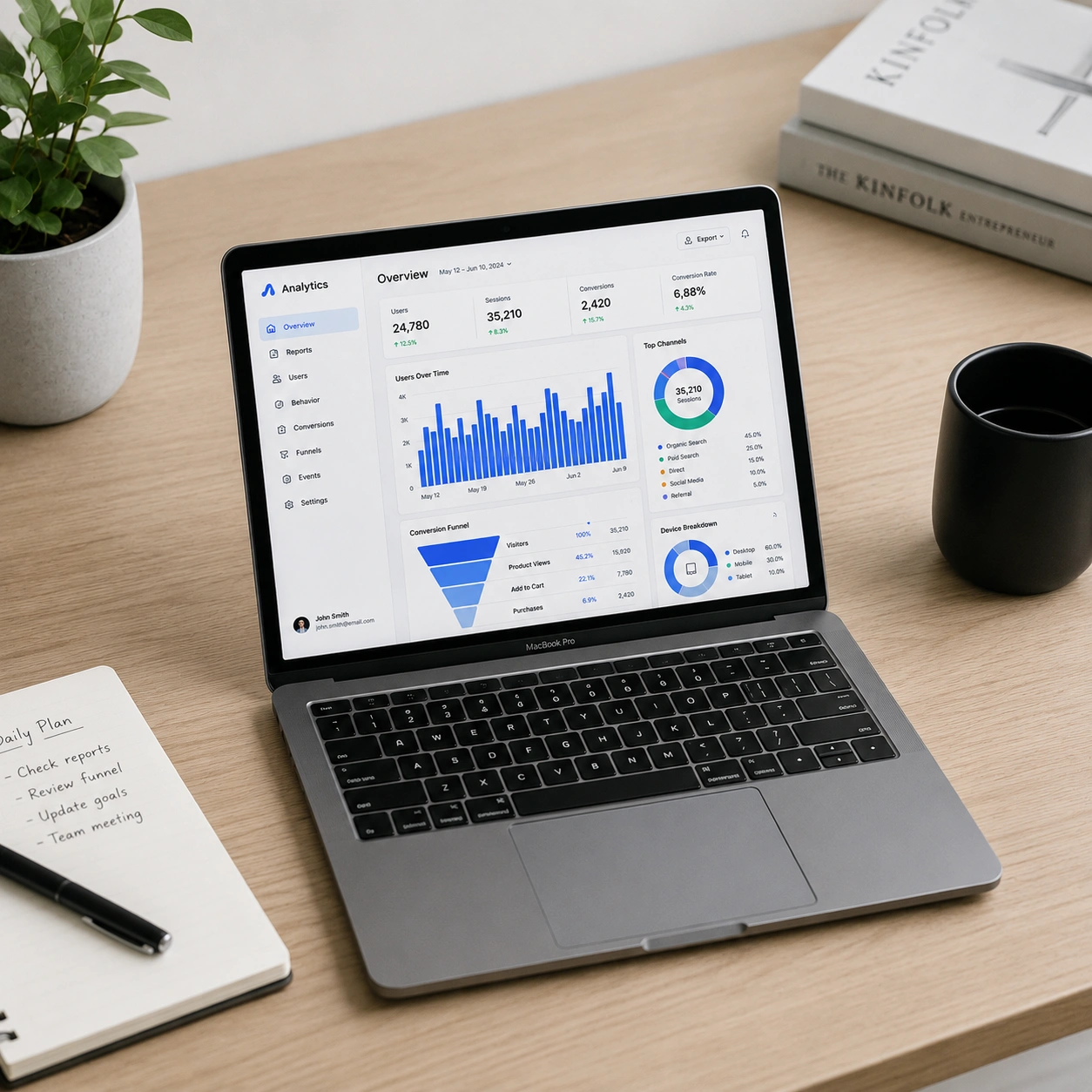 Digital analytics and marketing review