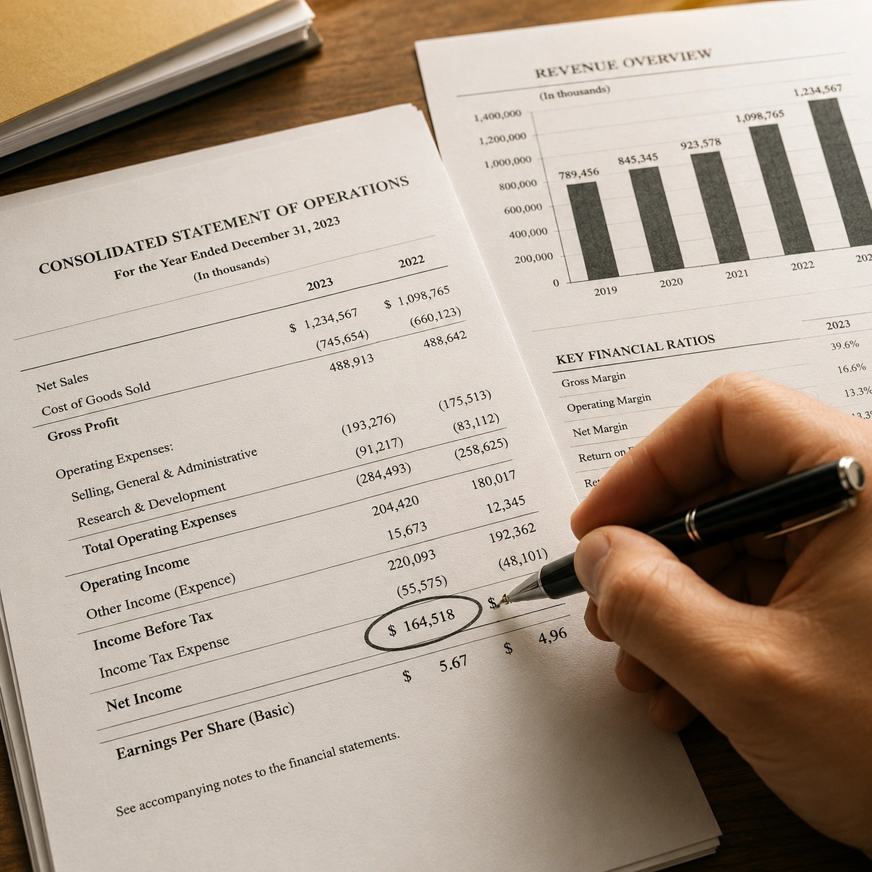 Financial review and planning
