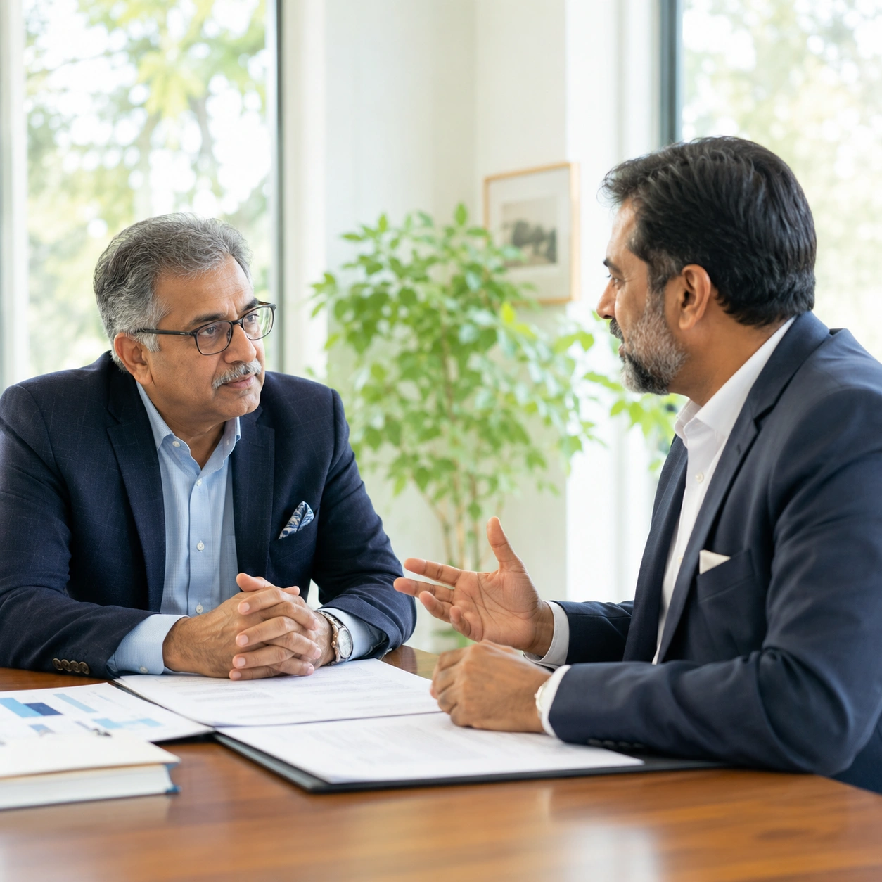 One on one strategy meeting