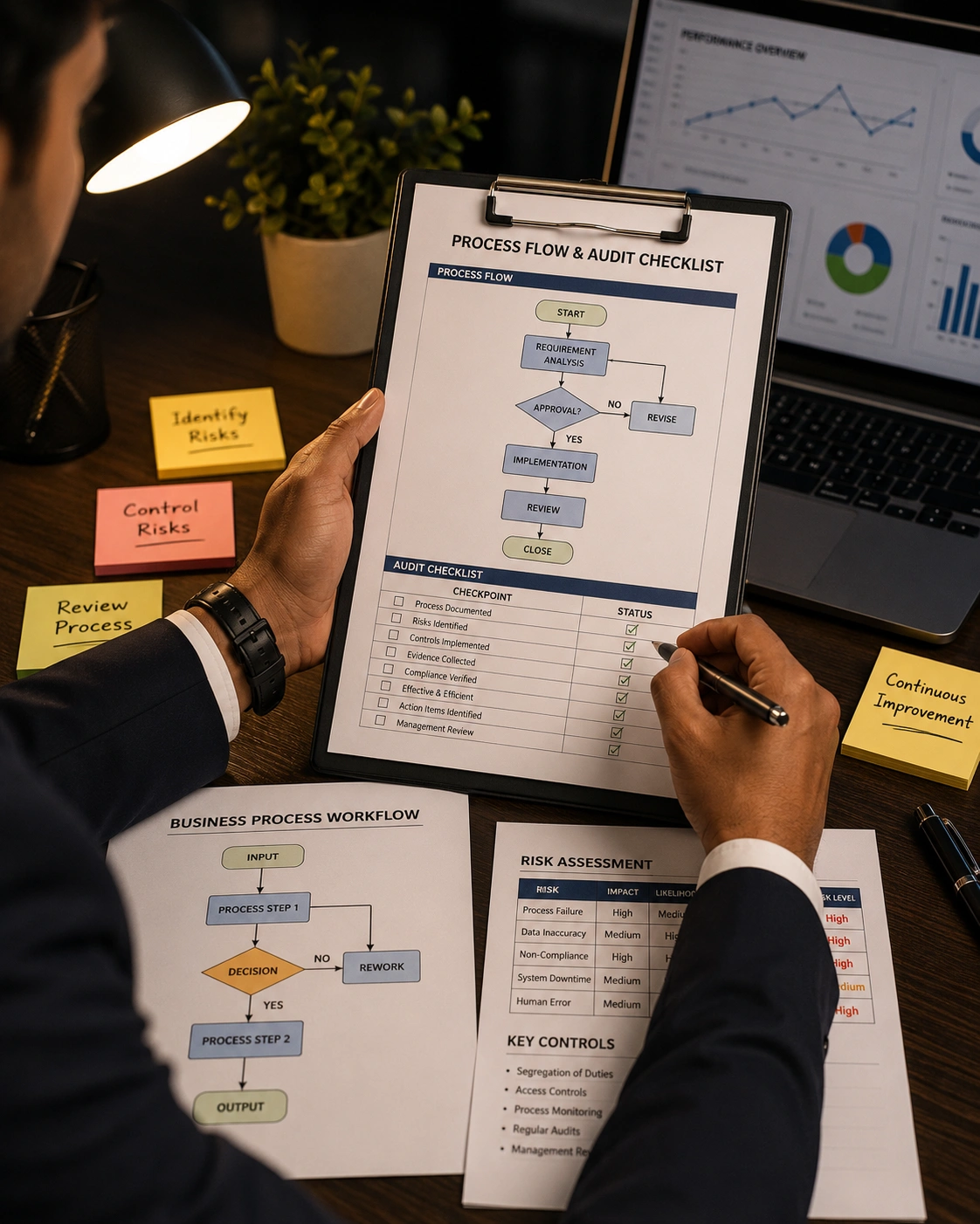 Operations audit process