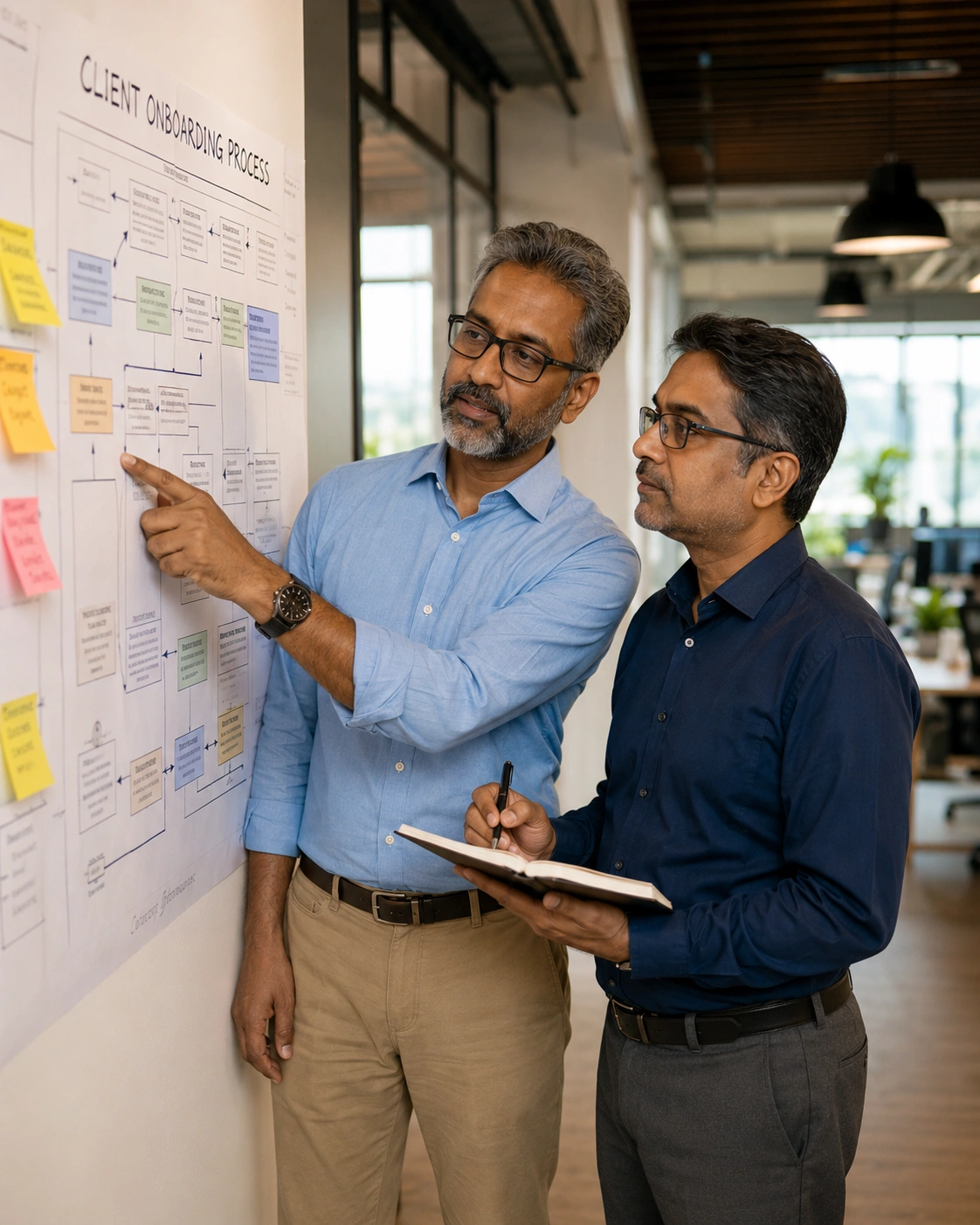 Panthak consulting team at work