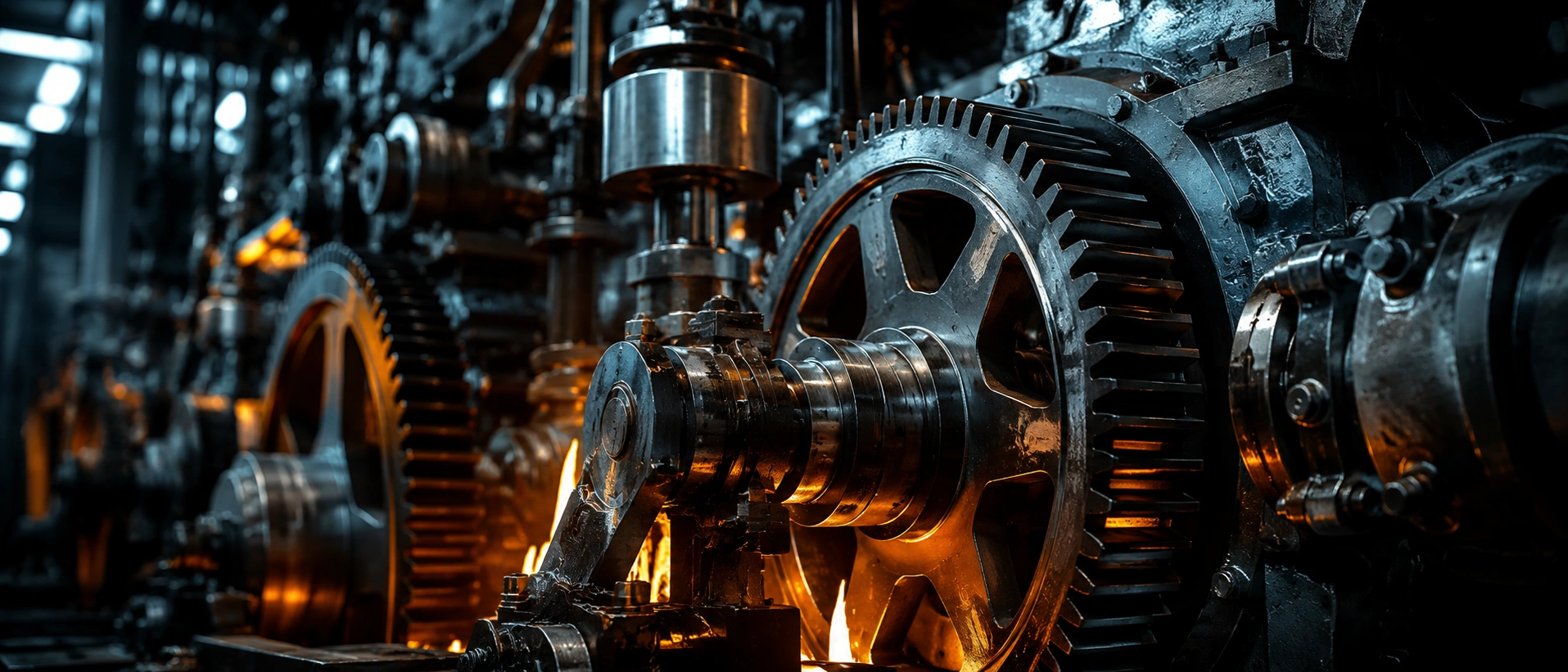 Precision machinery — operational metaphor