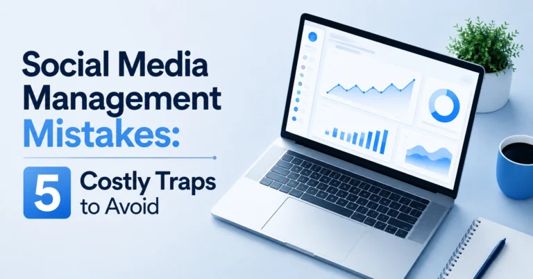 social media management mistakes dashboard
