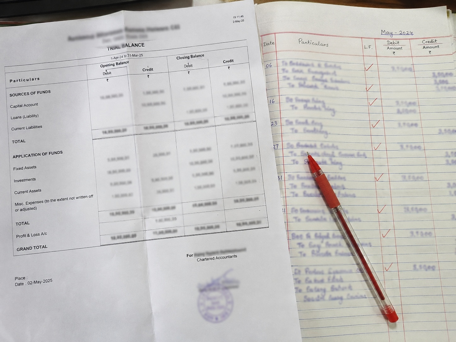 bookkeeping and financial statements portfolio trial balance and ledger